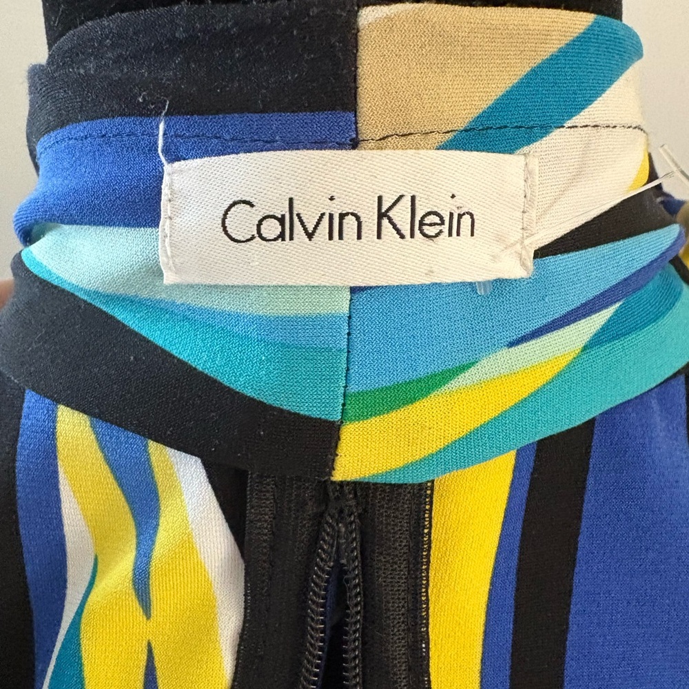 Calvin Klein halter and empire-waist midi - Picture 8 of 9